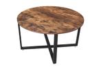 Salontafel industrieel nieuw!, Ophalen, Rond, Nieuw, 50 tot 100 cm