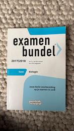 Examenbundel - HAVO Biologie 2017/2018, HAVO, Ophalen of Verzenden, Zo goed als nieuw, A.N. Leegwater; E.J. van der Schoot