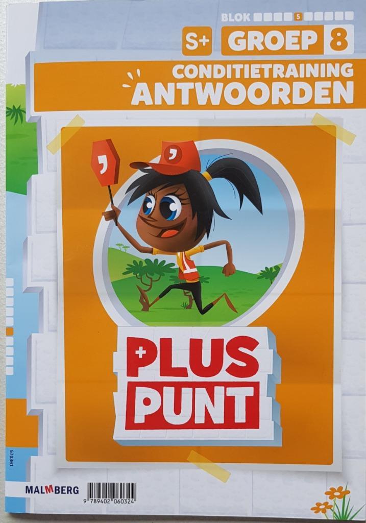 Pluspunt - groep 8 - blok 5 - antwoordenboek, Boeken, Schoolboeken, Zo goed als nieuw, Overige vakken, Overige niveaus, Ophalen of Verzenden