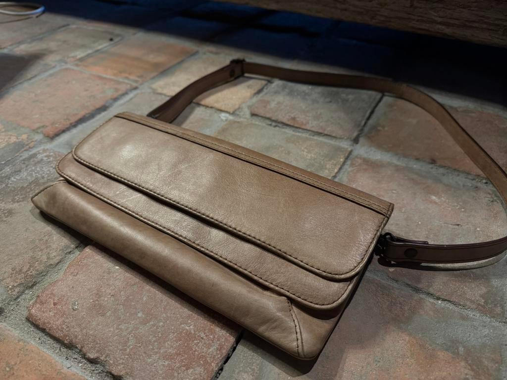 Design portemonnee Timothy Oulton – echt leer, Ophalen of Verzenden, Zo goed als nieuw, Leer