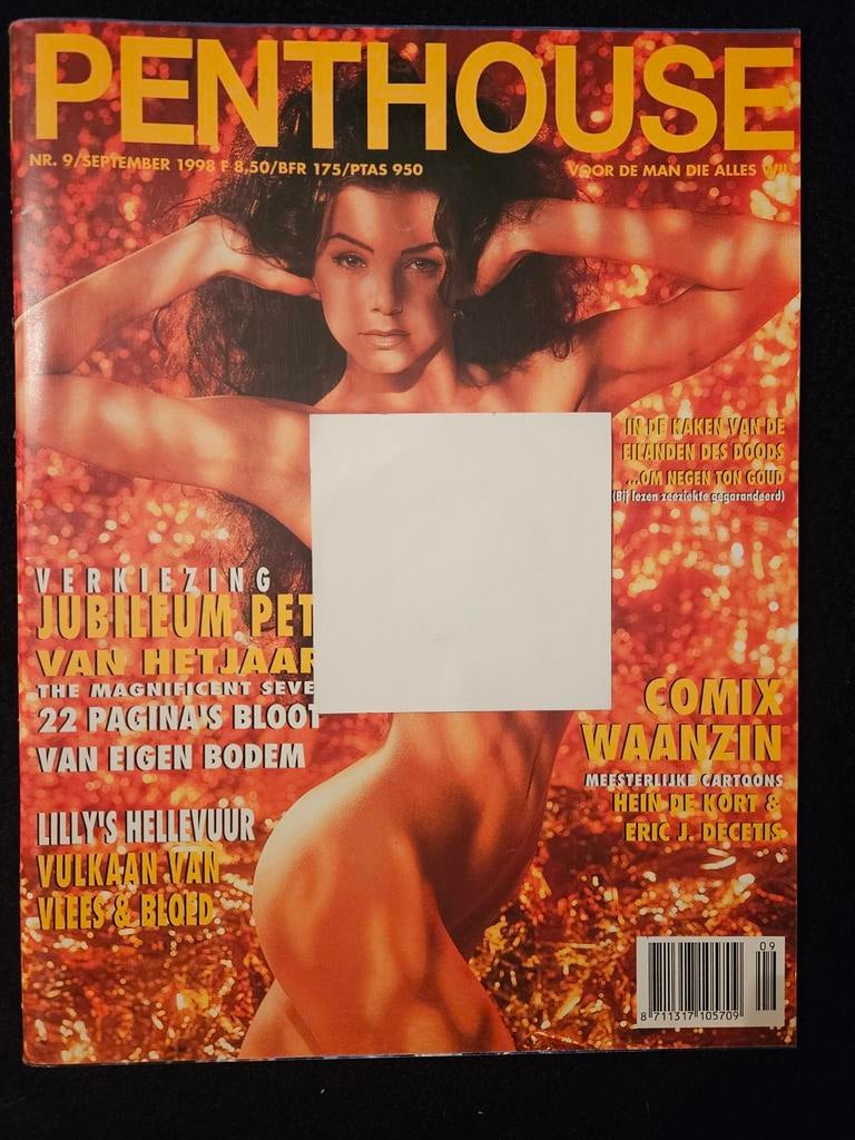 Penthouse Magazine - September 1998, Boeken, Ophalen of Verzenden, Zo goed als nieuw, Overige typen