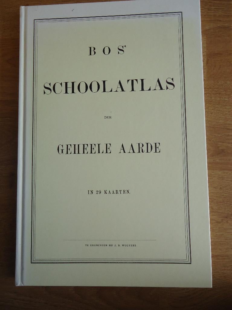 Bos' schoolatlas der geheele aarde, Boeken, Bosatlas, P. R. Bos, Ophalen of Verzenden, Zo goed als nieuw