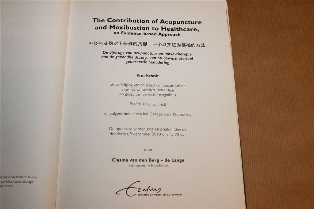 Acupunctuur & Moxa — Evidence-Based Gezondheidszorg [EN], Boeken, Ophalen of Verzenden, Zo goed als nieuw, Natuurwetenschap