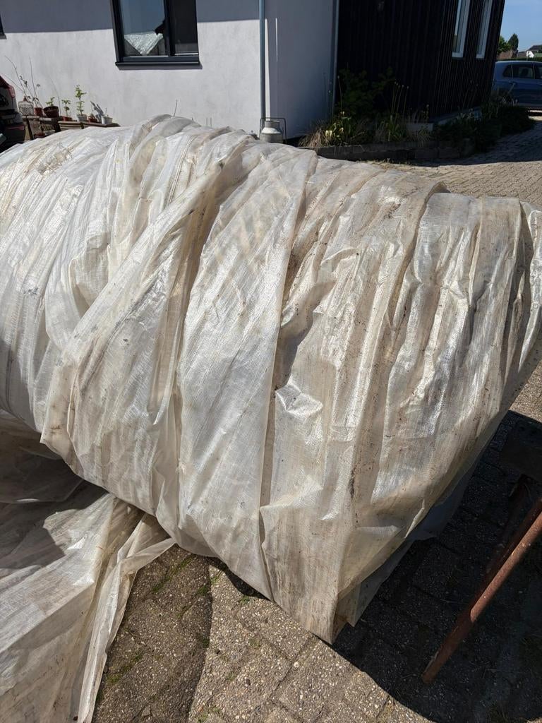 Landbouw plastic, Ophalen, 15 m² of meer, Zeil