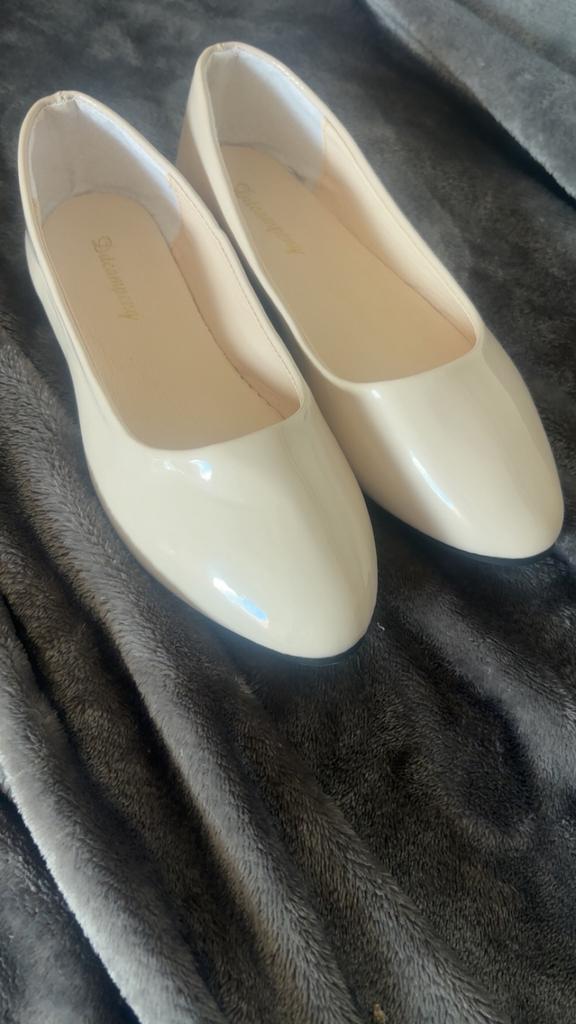 ballerina’s, Ophalen of Verzenden, Zo goed als nieuw, Beige, Schoenen