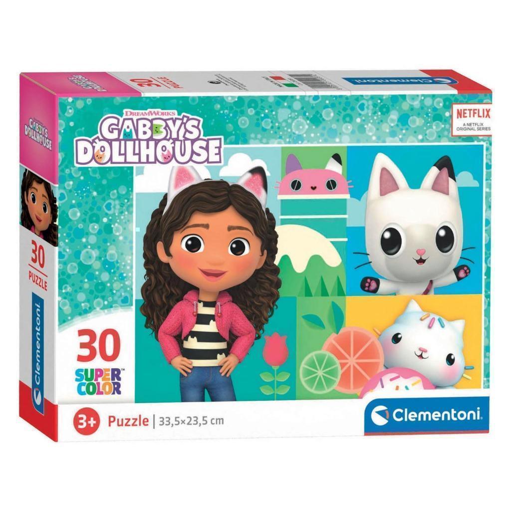 Gabby's Poppenhuis Puzzel - 30 stukjes -Clementoni Legpuzzel, Ophalen of Verzenden, 10 tot 50 stukjes, Nieuw, 2 tot 4 jaar
