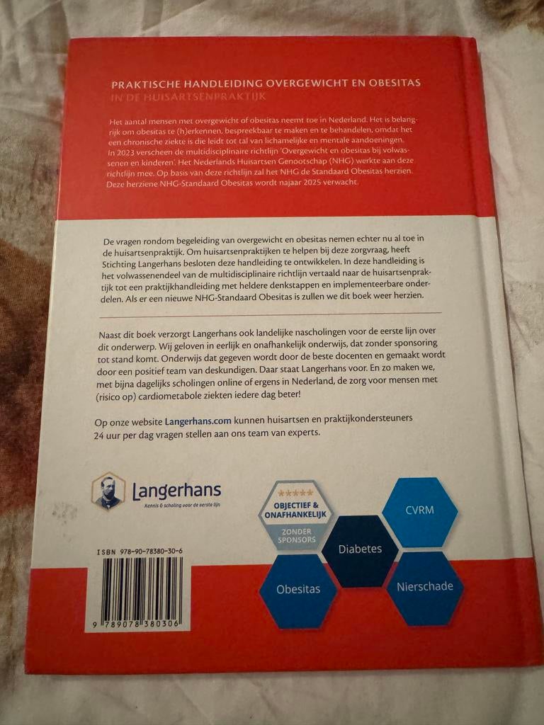 Praktische handleiding overgewicht en obesitas, Ophalen, Zo goed als nieuw, Dieet en Voeding