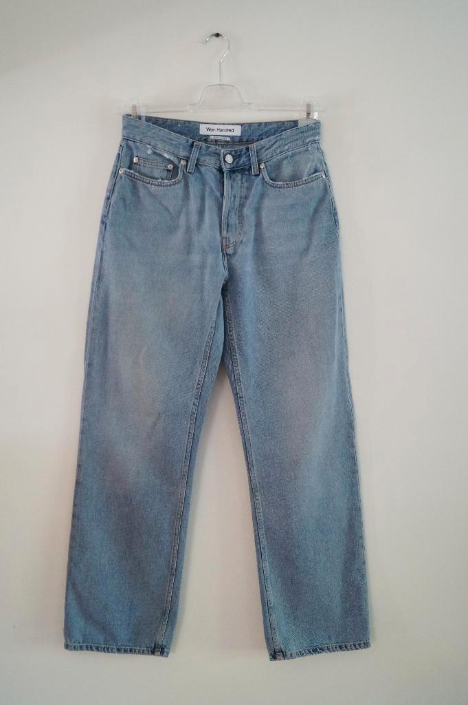 WON HUNDRED Baggy Jeans Maat 27, Kleding | Dames, Spijkerbroeken en Jeans, Zo goed als nieuw, W27 (confectie 34) of kleiner, Blauw