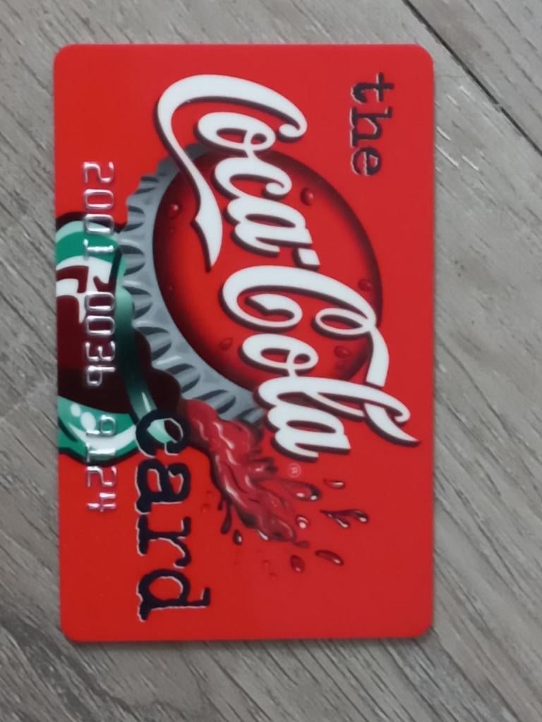 Coca cola kaart, Verzamelen, Ophalen, Gebruikt, Overige typen