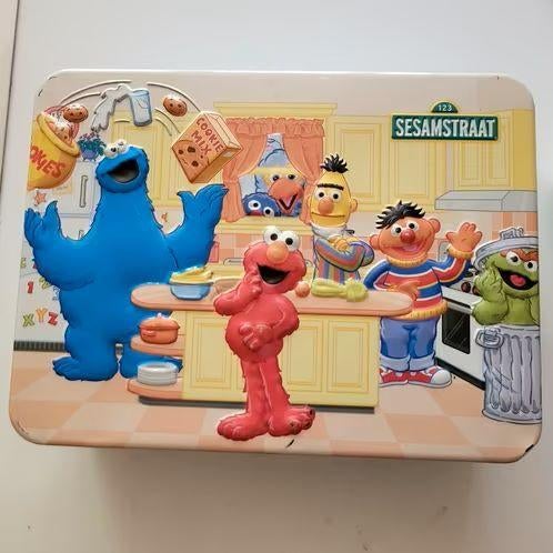 Thee servies/ CD Sesamstraat/ 3 x theeblik, Ophalen of Verzenden, Overige