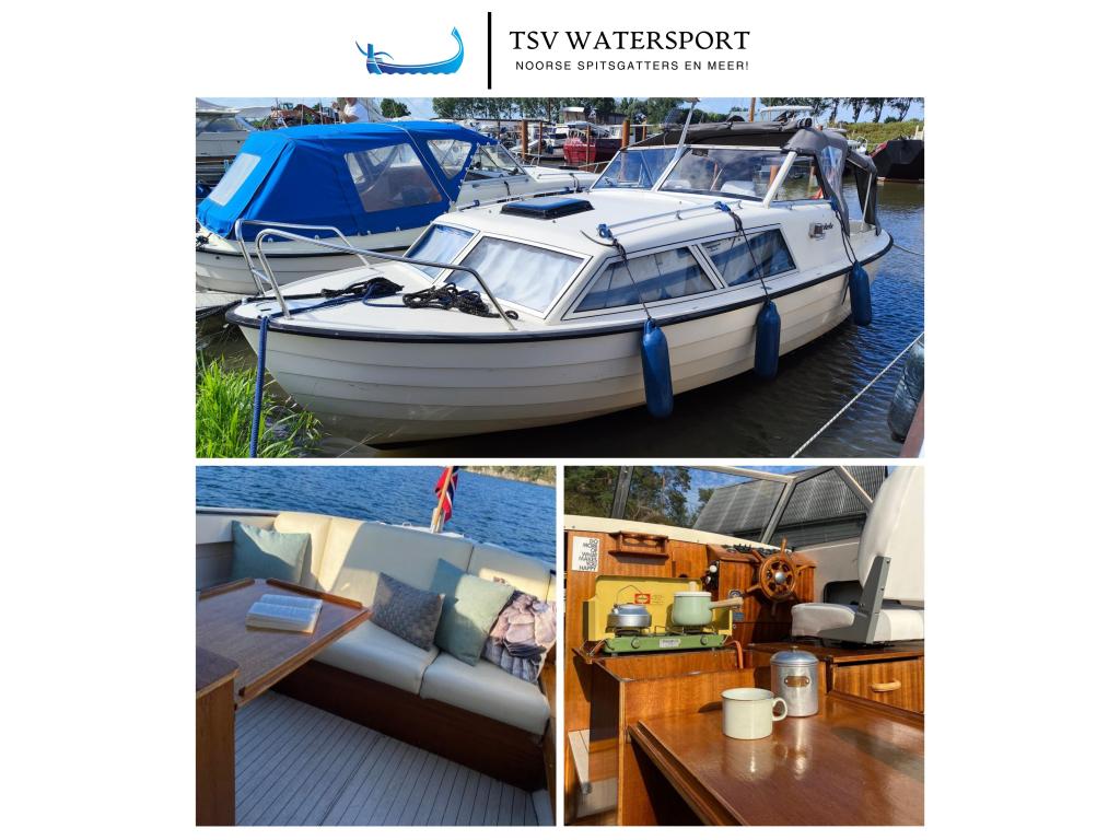 Nette Nidelv 24!, Watersport en Boten, 10 tot 30 pk, Gebruikt, Diesel, Polyester
