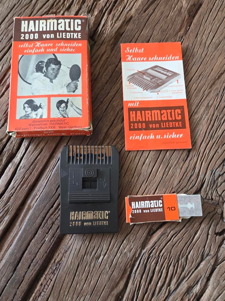 Vintage Haarmatic 2000 van Liedtke -compleet in doos-, Verzamelen, Retro, Ophalen of Verzenden, Overige typen