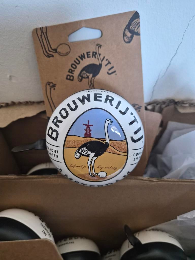 Brouwerij het ij,partij fietsbellen, Ophalen of Verzenden, Nieuw