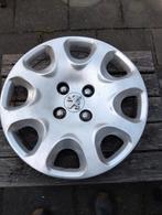2 wieldoppen Peugeot 15 inch - gebruikt, licht beschadigd, Auto diversen, Wieldoppen, Ophalen of Verzenden