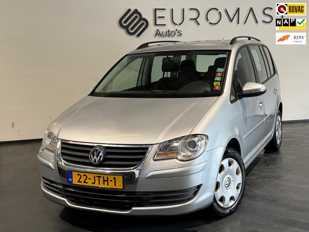 Volkswagen Touran 1.4 TSI Comfortline Automaat Navi Cruise T, Auto's, Volkswagen, Stof, Gebruikt, 4 cilinders, Bedrijf