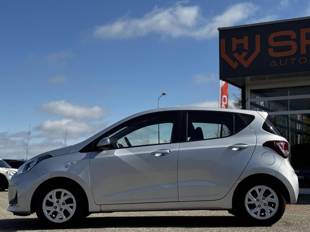 Hyundai i10 1.0i Comfort|Carplay|Camera|Cruise|Airco|El.rame, Auto's, Hyundai, Stof, Gebruikt, 4 stoelen, Origineel Nederlands