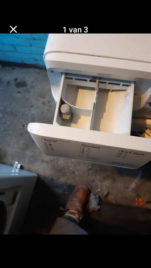 wasmachine, Ophalen, Zo goed als nieuw, 85 tot 90 cm, 1200 tot 1600 toeren