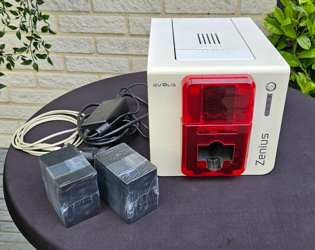 Evolis Zenius Card-printer voor prijskaartjes, Ophalen