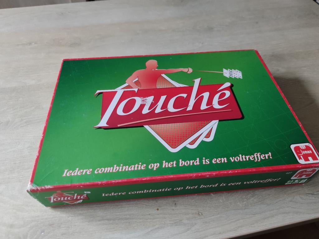 Touche bordspel van Jumbo - Compleet en in goede staat, Hobby en Vrije tijd, Gezelschapsspellen | Bordspellen, Ophalen of Verzenden