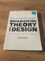 Organization theory and Design - Richard L. Daft, Boeken, Ophalen of Verzenden, Zo goed als nieuw