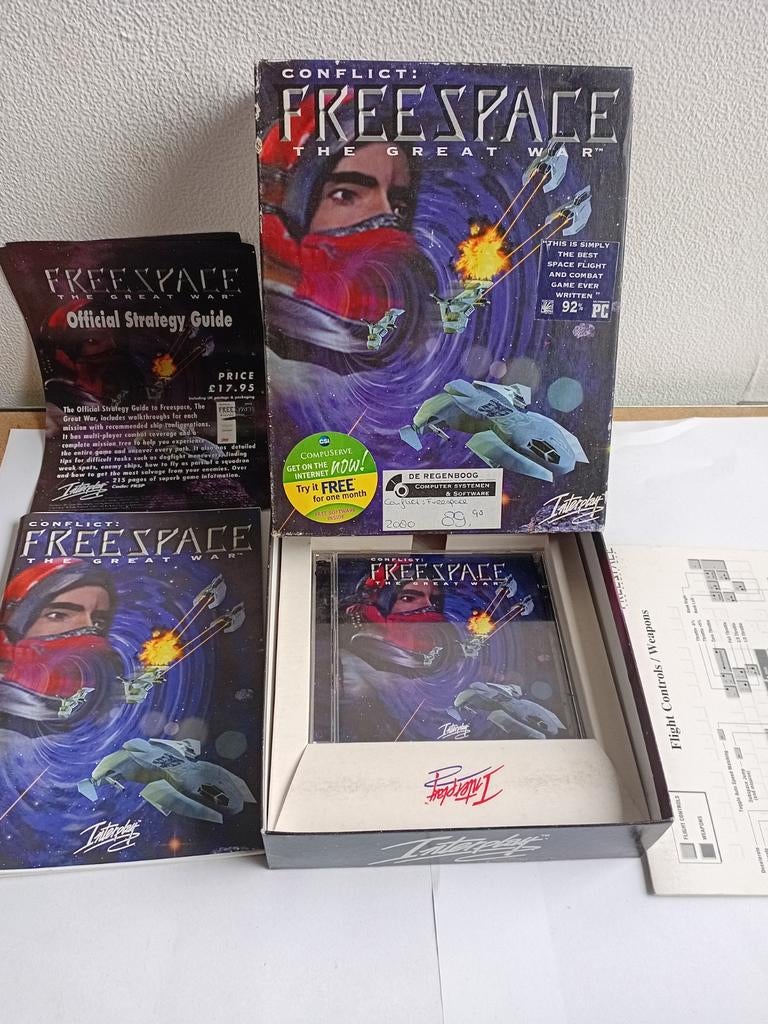 Conflict: FreeSpace - The Great War (PC CD-ROM), Online, Gebruikt, 1 speler, Ophalen of Verzenden
