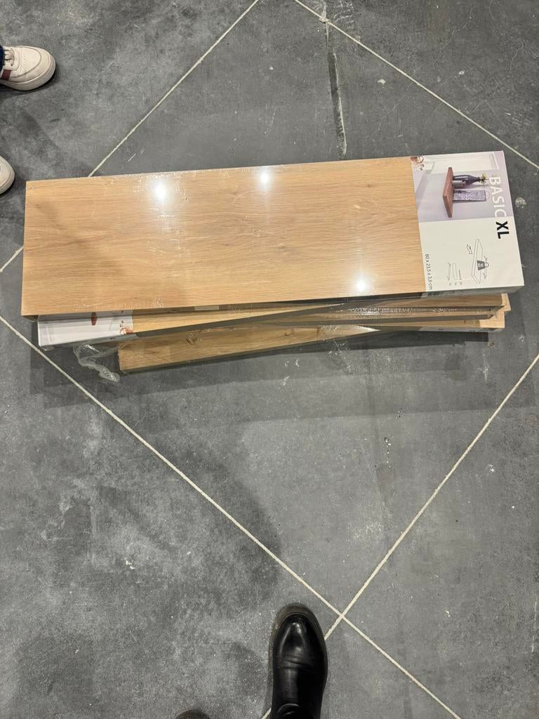 7 nieuwe blinde planken, Huis en Inrichting, Woonaccessoires | Wandplanken en Boekenplanken, Ophalen, Nieuw