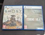 PS5 Games: Ghost of Yōtei & Resident Evil 4, Ophalen of Verzenden, Zo goed als nieuw