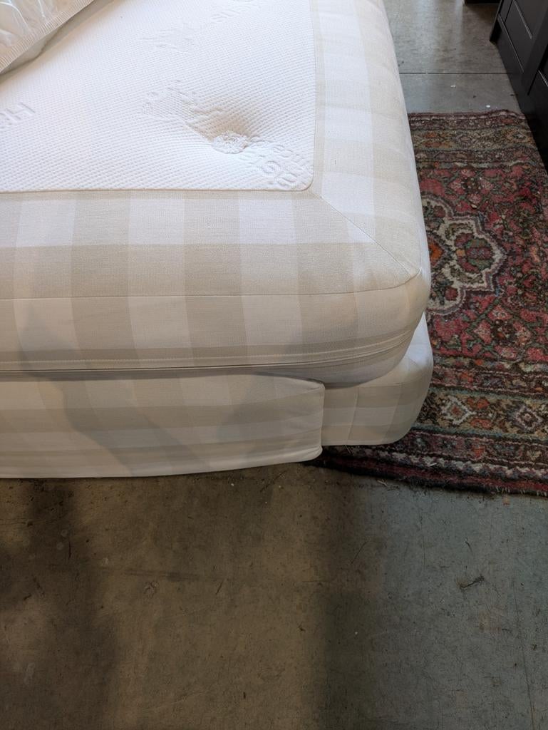 Hastens 1 persoonsbed electrisch, Eenpersoons, Wit, Dekbedovertrek, Ophalen of Verzenden