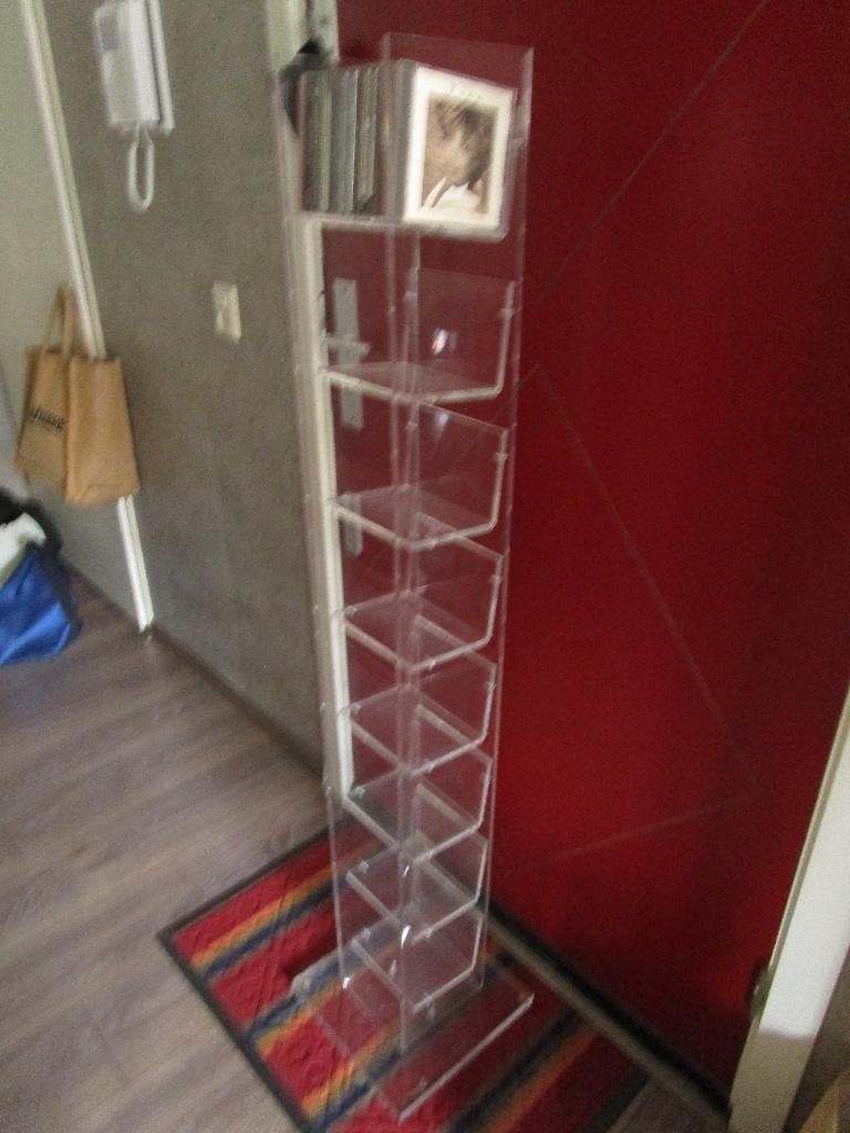 Goed CD rek van kunststof, Ophalen, Kunststof, Gebruikt, 75 tot 150 discs