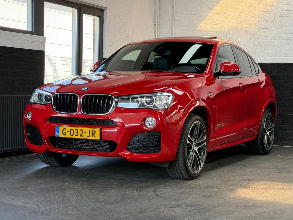 BMW X4 XDrive20d High Executive xLine Edition | M-Sport | Pa, Auto's, BMW, Automaat, Leder en Stof, 1725 kg, Bedrijf