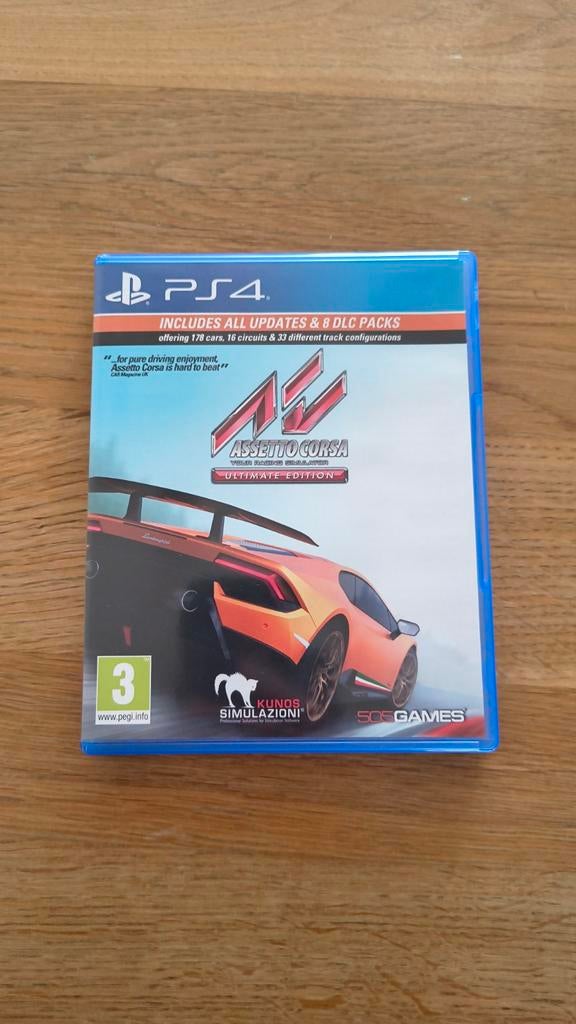 Assetto Corsa Ultimate Edition - Playstation 4, Spelcomputers en Games, Ophalen of Verzenden, Zo goed als nieuw