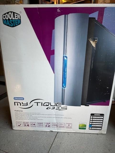 Cooler Master Chassis Mystique 632S, Computers en Software, Computerkoelers, Ophalen of Verzenden, Nieuw, Luchtkoeling