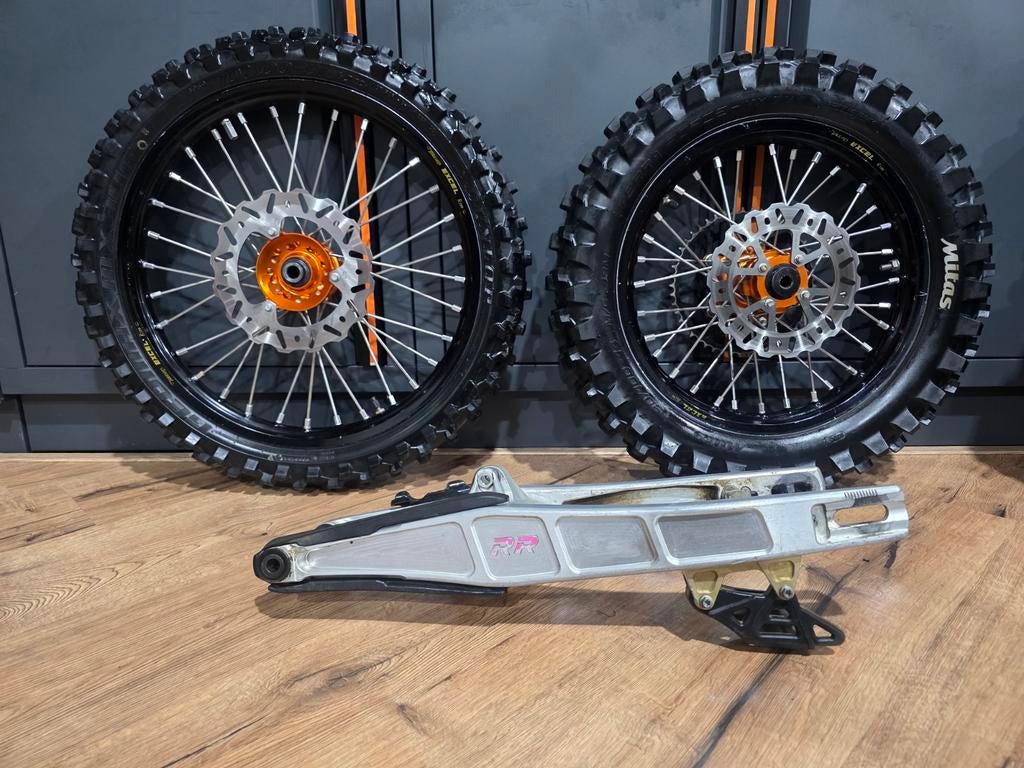 Ktm sx 65cc hoge wielen set Haan RR achterbrug 65, Motoren, Ophalen of Verzenden, Rr, Ka.s, Nl
