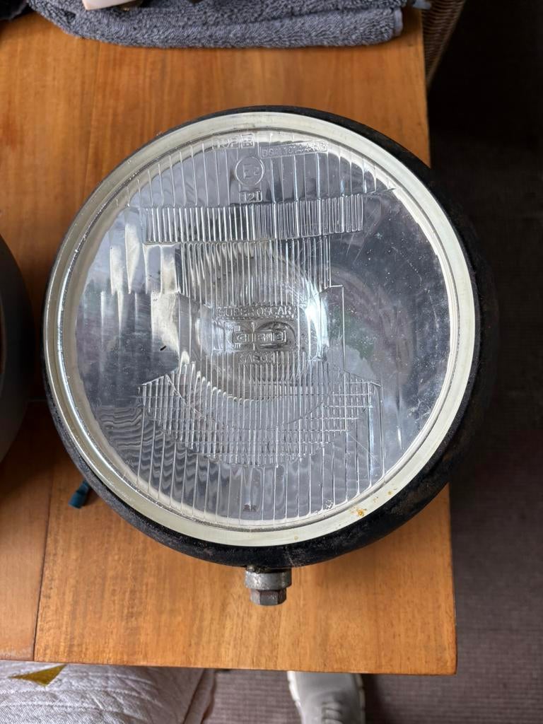 Diverse schijnwerpers jaren 50,60 en 70, Auto-onderdelen, Verlichting, Ophalen, Gebruikt, Oldtimer onderdelen