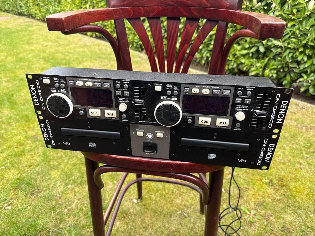Denon DN-D4500 dubbele CD/MP3 speler voor DJ's, Muziek en Instrumenten, Dj-sets en Draaitafels, Ophalen of Verzenden, Gebruikt