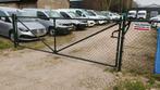 Gaas hekwerk +- 90 meter met 2 poorten, Ophalen, Met poort, Gebruikt, Gaashekwerk