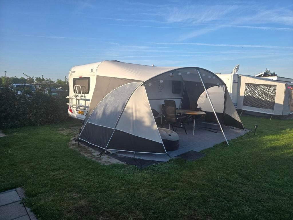 Unico Verona luifel maat 10, Caravans en Kamperen, Voortenten en Luifels, Ophalen, Zo goed als nieuw