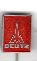 Speldje DEUTZ TRACTOREN TREKKER RECHTHOEK (A5), Verzenden, Gebruikt, Overige onderwerpen