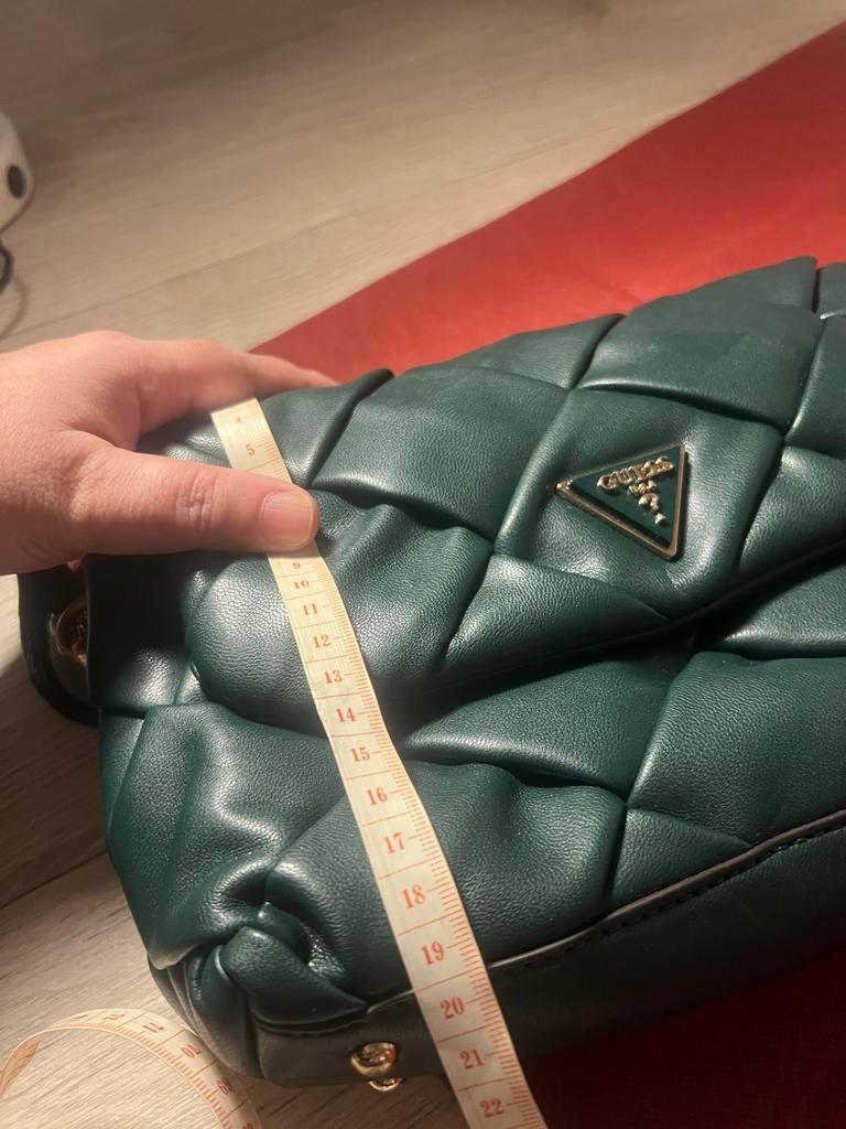 Mooie Guess tas - Zo goed als nieuw!, Verzenden, Zo goed als nieuw, Groen, Handtas