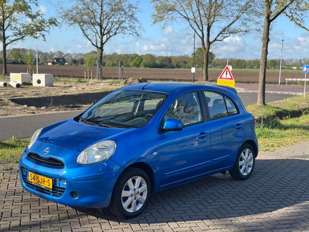 Nissan Micra 1.2 5DR 2011 1STE EIGENAAR, Auto's, Nissan, Bedrijf, Micra, ABS, Airbags, Airconditioning, Centrale vergrendeling