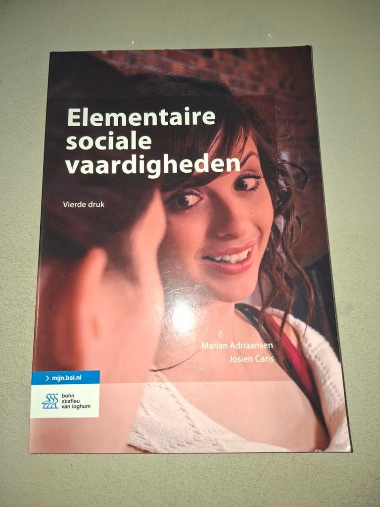 Elementaire sociale vaardigheden - Marian Adriaansen, Ophalen of Verzenden, MBO, Marian Adriaansen, Josien Caris