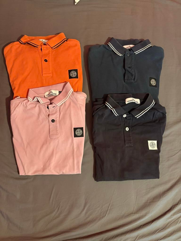 Stone Island polo’s, Kleding | Heren, Verzenden, Gedragen, Maat 48/50 (M), Overige kleuren