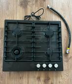 IKEA 4-pits gaskookplaat (aardgas) met nieuwe slang + wokpit, Ophalen, 4 kookzones, Zo goed als nieuw, Inbouw