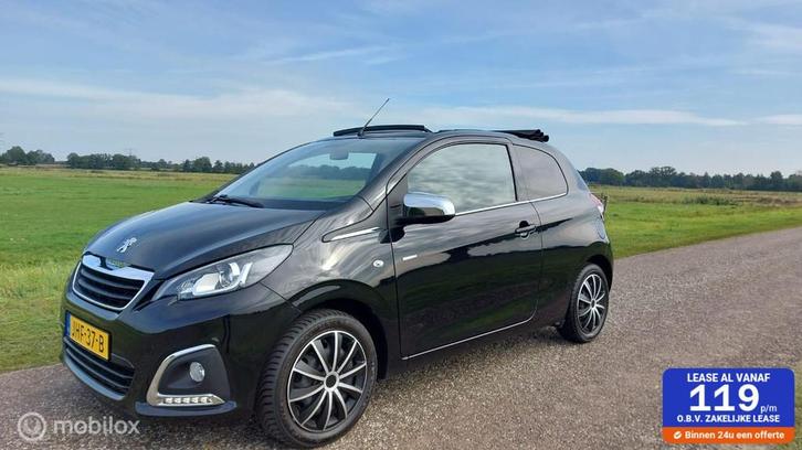 Peugeot 108 1.0 e-VTi Style TOP! |camera|airco|apk 2027, Auto's, Peugeot, Bedrijf, Te koop, ABS, Achteruitrijcamera, Airbags, Airconditioning