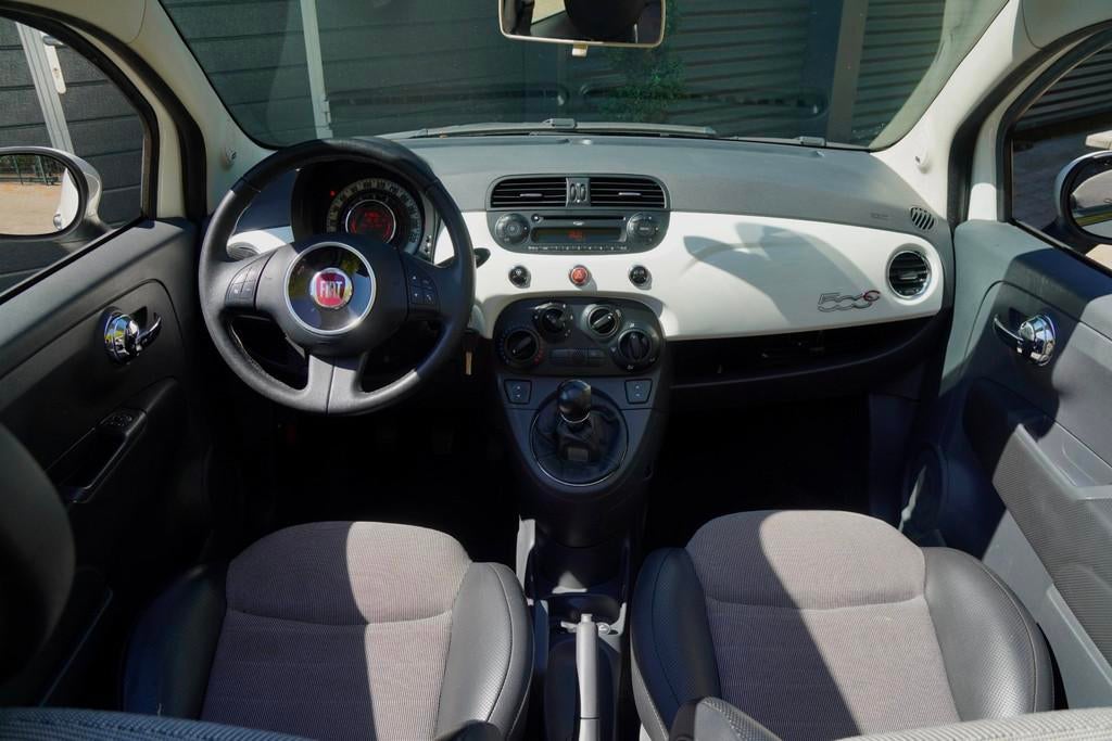 Fiat 500 C 1.2 Lounge LEDER|AIRCO|INTERSCOPE AUDIO|PDC|LM VE, Gebruikt, 4 cilinders, Cabriolet, 4 stoelen