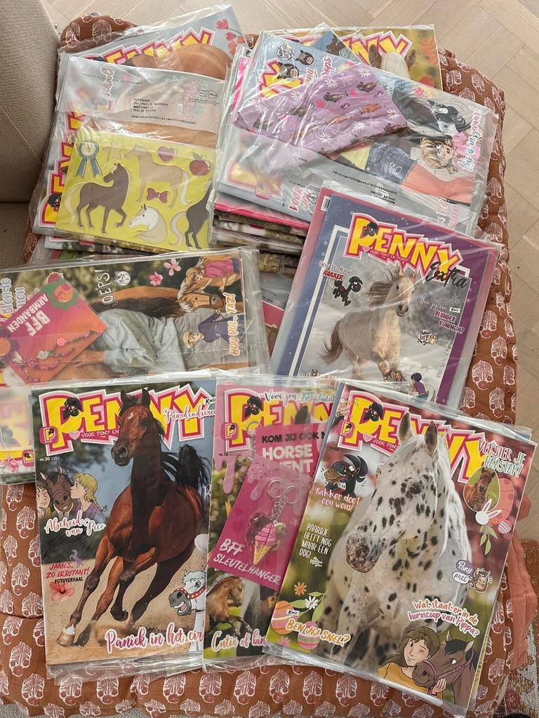 Penny’s paarden tijdschriften 29 stuks nieuw in plastic, Boeken, Ophalen, Zo goed als nieuw, Sport en Vrije tijd