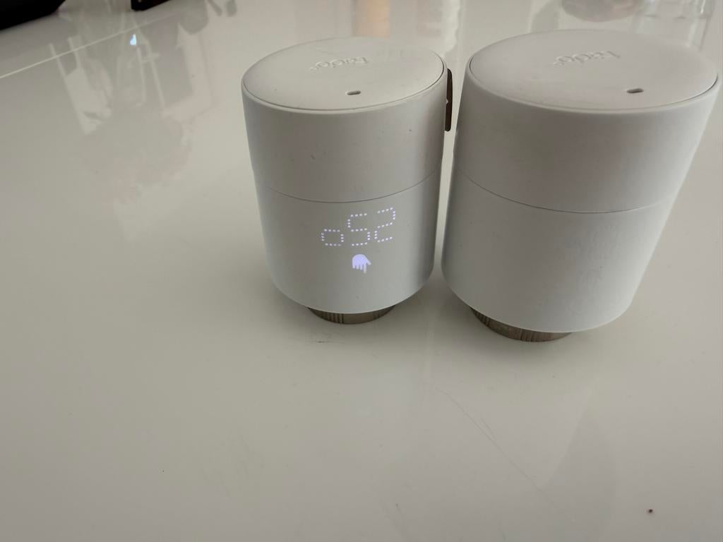 Tado Slimme Radiatorknoppen (4stuks), Ophalen, Slimme thermostaat, Zo goed als nieuw