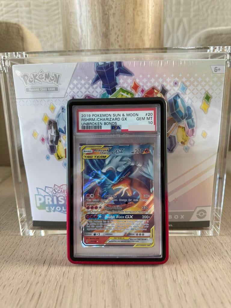 Reshiram & Charizard PSA 10 (20/214), Hobby en Vrije tijd, Verzamelkaartspellen | Pokémon, Ophalen of Verzenden, Nieuw, Losse kaart