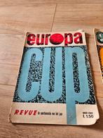 Europa Cup Revue Voetbal Tijdschrift 1962-1963, Ophalen of Verzenden, Gelezen, Sport en Vrije tijd