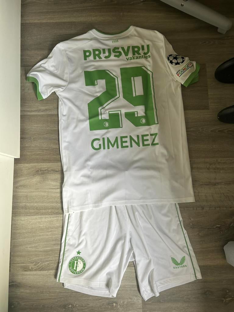 Voetbaltenue Feyenoord Santiago Gimenez, Maat M, Ophalen of Verzenden, Nieuw, Shirt